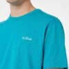 MC2 Saint Barth Man Teal Cotton Jersey T-shirt Dover With St. Barth Embroidery -MC2 Saint Barth Shop UID DOV000100608F MAN T SHIRT GREEN 4