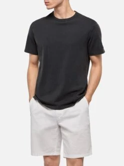 MC2 Saint Barth Black Organic Cotton Jersey T-shirt Dover With St. Barth Embroidery