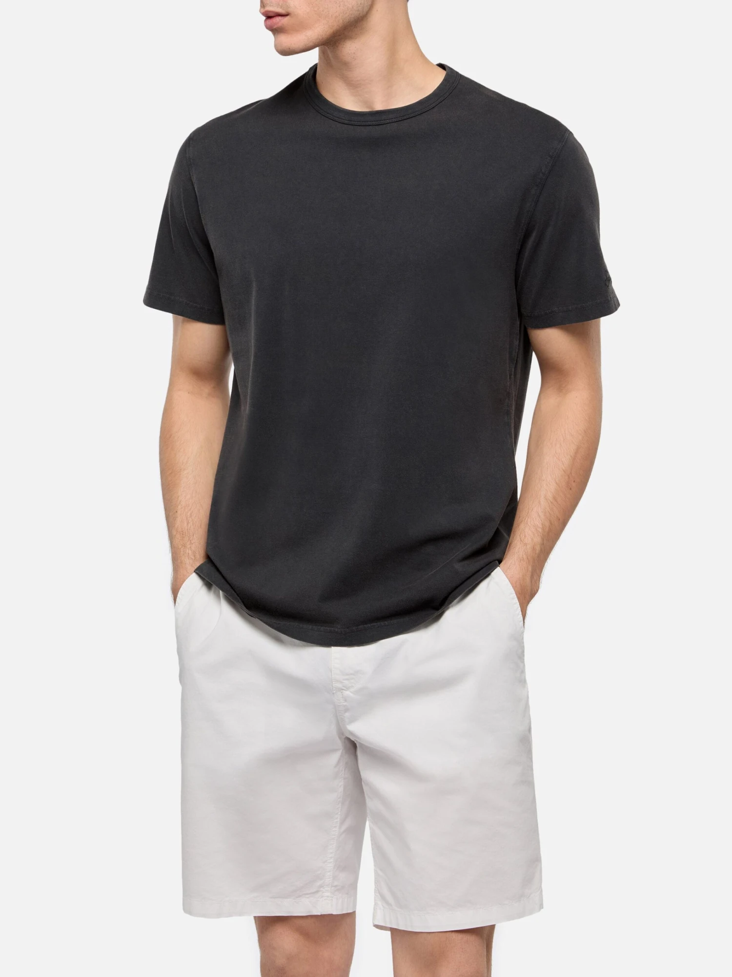 MC2 Saint Barth Black Organic Cotton Jersey T-shirt Dover With St. Barth Embroidery 3 MC2 Saint Barth Black Organic Cotton Jersey T-shirt Dover With St. Barth Embroidery