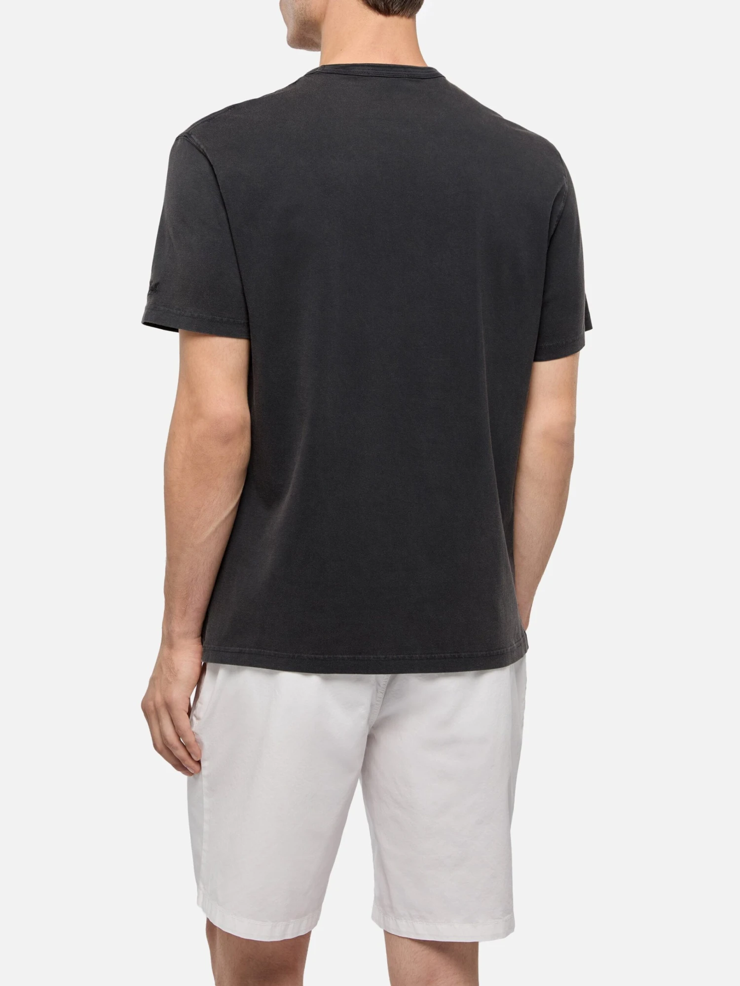 MC2 Saint Barth Black Organic Cotton Jersey T-shirt Dover With St. Barth Embroidery 5 MC2 Saint Barth Black Organic Cotton Jersey T-shirt Dover With St. Barth Embroidery - Image 3