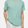 MC2 Saint Barth Sage Green Cotton Jersey T-shirt Dover With St. Barth Embroidery 2 MC2 Saint Barth Sage Green Cotton Jersey T-shirt Dover With St. Barth Embroidery -MC2 Saint Barth Shop UID DOV000900050H MAN T SHIRT GREEN PLAIN.COLOR 0 1