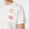 MC2 Saint Barth Man Linen Jersey T-shirt Ecstasea With Printed And Embroidered Pocket -MC2 Saint Barth Shop UID ECS000104284F MAN T SHIRT WHITE 4