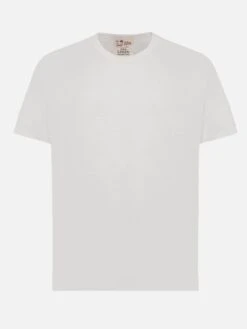 MC2 Saint Barth White Linen Jersey T-shirt Ecstasea 10 MC2 Saint Barth White Linen Jersey T-shirt Ecstasea -MC2 Saint Barth Shop UID ECS000300032H MAN T SHIRT WHITE 20250315084127 04