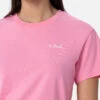 MC2 Saint Barth Woman Pink Cotton Jersey Crewneck T-shirt Emilie