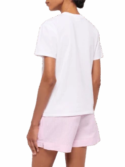 MC2 Saint Barth Emilie Cotton T-shirt With Estate-mi Lontana Embroidery | INSULTI LUMINOSI SPECIAL EDITION -MC2 Saint Barth Shop UID EMI000101478H WOMAN T SHIRT WHITE SMALLEMBROIDERY INSULTILUMINOSI 20250512153511 3