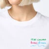 MC2 Saint Barth Woman Cotton Jersey Crewneck T-shirt Emilie With Stai Calma Lo Dici Al Mare Embroidery 1 MC2 Saint Barth Woman Cotton Jersey Crewneck T-shirt Emilie With Stai Calma Lo Dici Al Mare Embroidery -MC2 Saint Barth Shop UID EMI000103053F WOMAN T SHIRT WHITE 1 793f9687 e882 479c 9bcf 2b86b86b3852