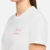 MC2 Saint Barth Emilie Cotton T-shirt With St. Barth Habituè Embroidery