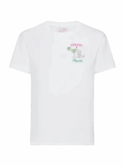 MC2 Saint Barth Emilie Cotton T-shirt With Texani & Tequila Embroidery -MC2 Saint Barth Shop UID EMI000105942H WOMAN T SHIRT WHITE 0 0 20250415113500 4