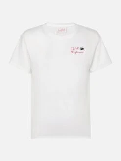 MC2 Saint Barth Emilie Cotton T-shirt With Ciak Mi Girano Embroidery 9 MC2 Saint Barth Emilie Cotton T-shirt With Ciak Mi Girano Embroidery -MC2 Saint Barth Shop UID EMI000106001H WOMAN T SHIRT WHITE SMALLEMBROIDERY MC2 20250711083505 4