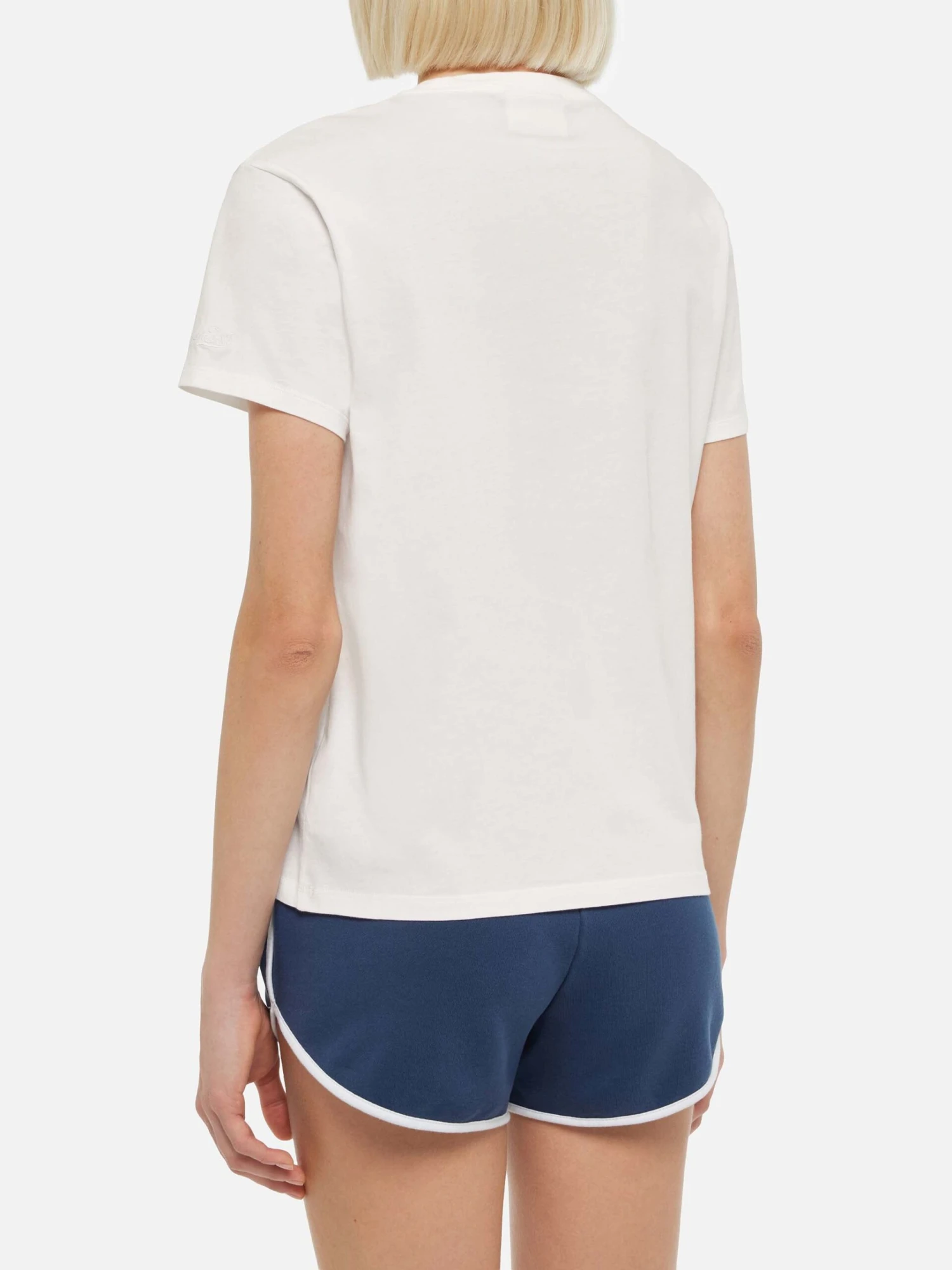 MC2 Saint Barth Emilie Cotton T-shirt With GIN-fluencer Embroidery 5 MC2 Saint Barth Emilie Cotton T-shirt With GIN-fluencer Embroidery - Image 3