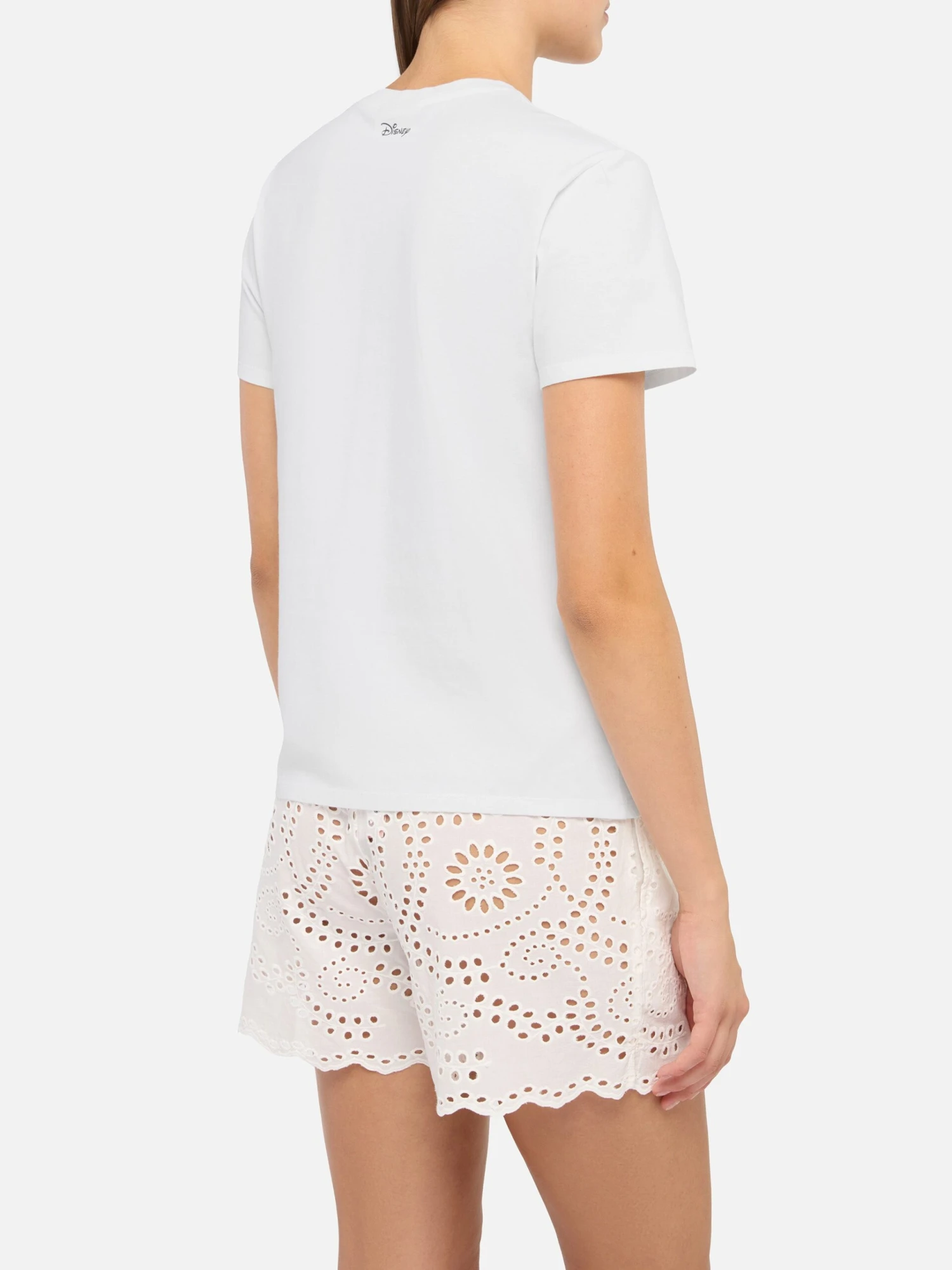 MC2 Saint Barth Emilie Cotton T-shirt With Minnie Yes, I'm Perfect Embroidery | DISNEY© SPECIAL EDITION 5 MC2 Saint Barth Emilie Cotton T-shirt With Minnie Yes, I'm Perfect Embroidery | DISNEY© SPECIAL EDITION - Image 3