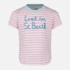 Girl T-shirt With Embroidery 2 Girl T-shirt With Embroidery -MC2 Saint Barth Shop UID EMM0001ELSL25 striped embroidery girl tshirt 1