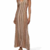 MC2 Saint Barth Eydis Raschel Knit Chevron Slip Dress 1 MC2 Saint Barth Eydis Raschel Knit Chevron Slip Dress -MC2 Saint Barth Shop UID EYDI00101060H WOMAN DRESS BROWN CHEVRON 0 20250505123500 1
