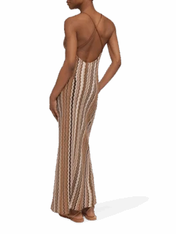 MC2 Saint Barth Eydis Raschel Knit Chevron Slip Dress 9 MC2 Saint Barth Eydis Raschel Knit Chevron Slip Dress -MC2 Saint Barth Shop UID EYDI00101060H WOMAN DRESS BROWN CHEVRON 0 20250505123500 3