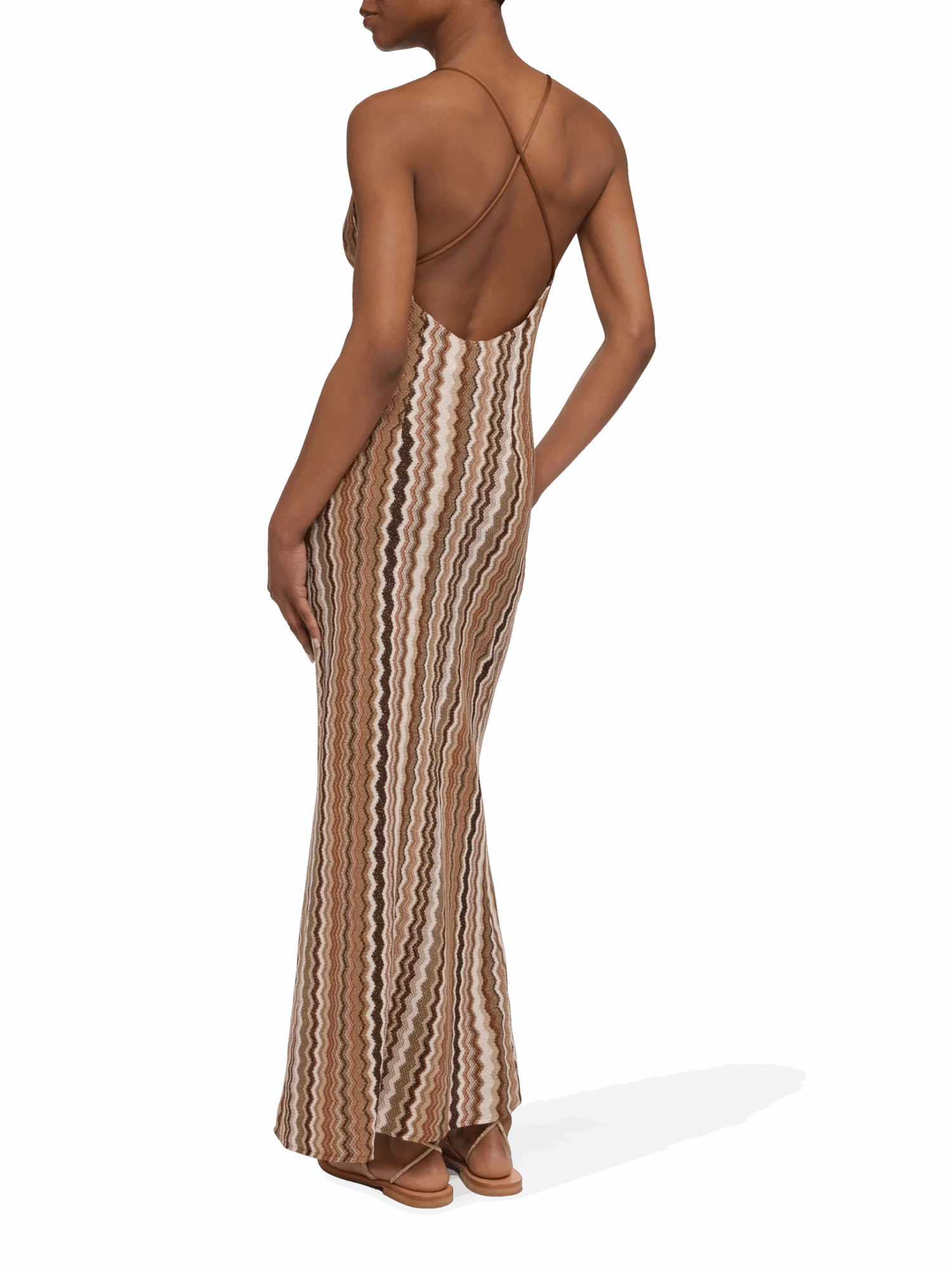 MC2 Saint Barth Eydis Raschel Knit Chevron Slip Dress 5 MC2 Saint Barth Eydis Raschel Knit Chevron Slip Dress - Image 3