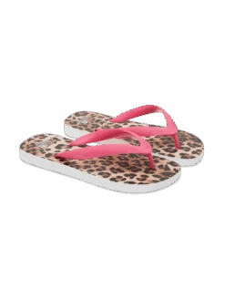 MC2 Saint Barth Flip Flops With Animalier Print