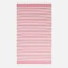 MC2 Saint Barth Cotton Beach Towel Fouta With Pink Striped Print -MC2 Saint Barth Shop UID FOUT0103283H fouta pink striped summer 1
