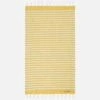 MC2 Saint Barth Cotton Beach Towel Fouta With Yellow Striped Print -MC2 Saint Barth Shop UID FOUT01202020H fouta yellow striped summer 2
