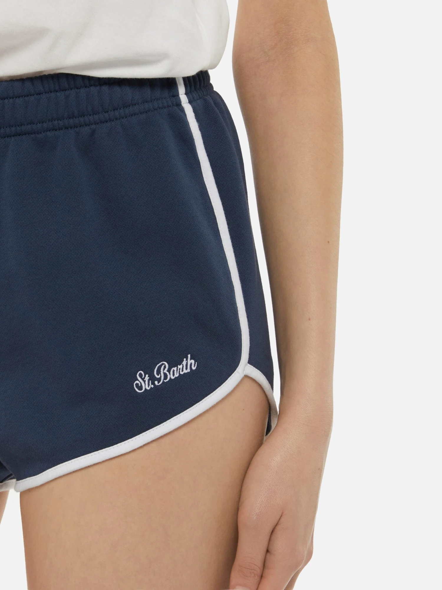 MC2 Saint Barth Francine Cotton Pull Up Shorts 4 MC2 Saint Barth Francine Cotton Pull Up Shorts - Image 2