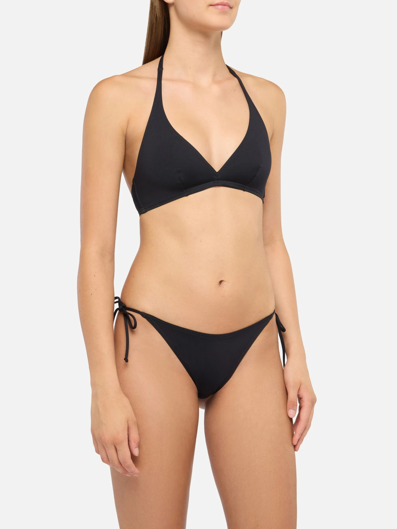 MC2 Saint Barth Virgo Black Classic Swim Briefs- Gaia Black Triangle Bralette Top 4 MC2 Saint Barth Virgo Black Classic Swim Briefs- Gaia Black Triangle Bralette Top - Image 2