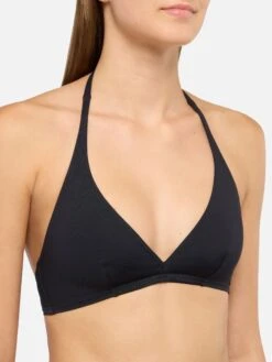 MC2 Saint Barth Maia High-waist Black Swim Briefs - Gaia Black Triangle Bralette Top -MC2 Saint Barth Shop UID GAI000100022H WOMAN TOPBIKINI BLACK PLAIN.COLOR 0 2 30d742e2 3059 45c2 b020 6f933cb89d73