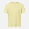 MC2 Saint Barth Boy Pale Yellow Terry T-shirt Gary With St. Barth Embroidery -MC2 Saint Barth Shop UID GAR000100032F BOY T SHIRT YELLOW 1