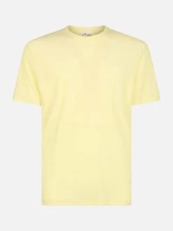 MC2 Saint Barth Man Yellow Terry T-shirt Gary With St. Barth Embroidery -MC2 Saint Barth Shop UID GAR000200032F MAN T SHIRT YELLOW 1