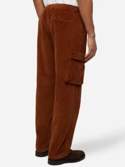 MC2 Saint Barth Camel Corduroy Cargo Pants Goldeck -MC2 Saint Barth Shop UID GOLD00100280E MAN PANT BROWN BRITISHSTYLE 0 20250107173500 3