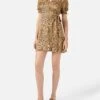 MC2 Saint Barth Woman Short Dress With Leopard Print -MC2 Saint Barth Shop UID GRA000103372B WOMAN DRESS BROWN MC2 MC2 20250807153512 1