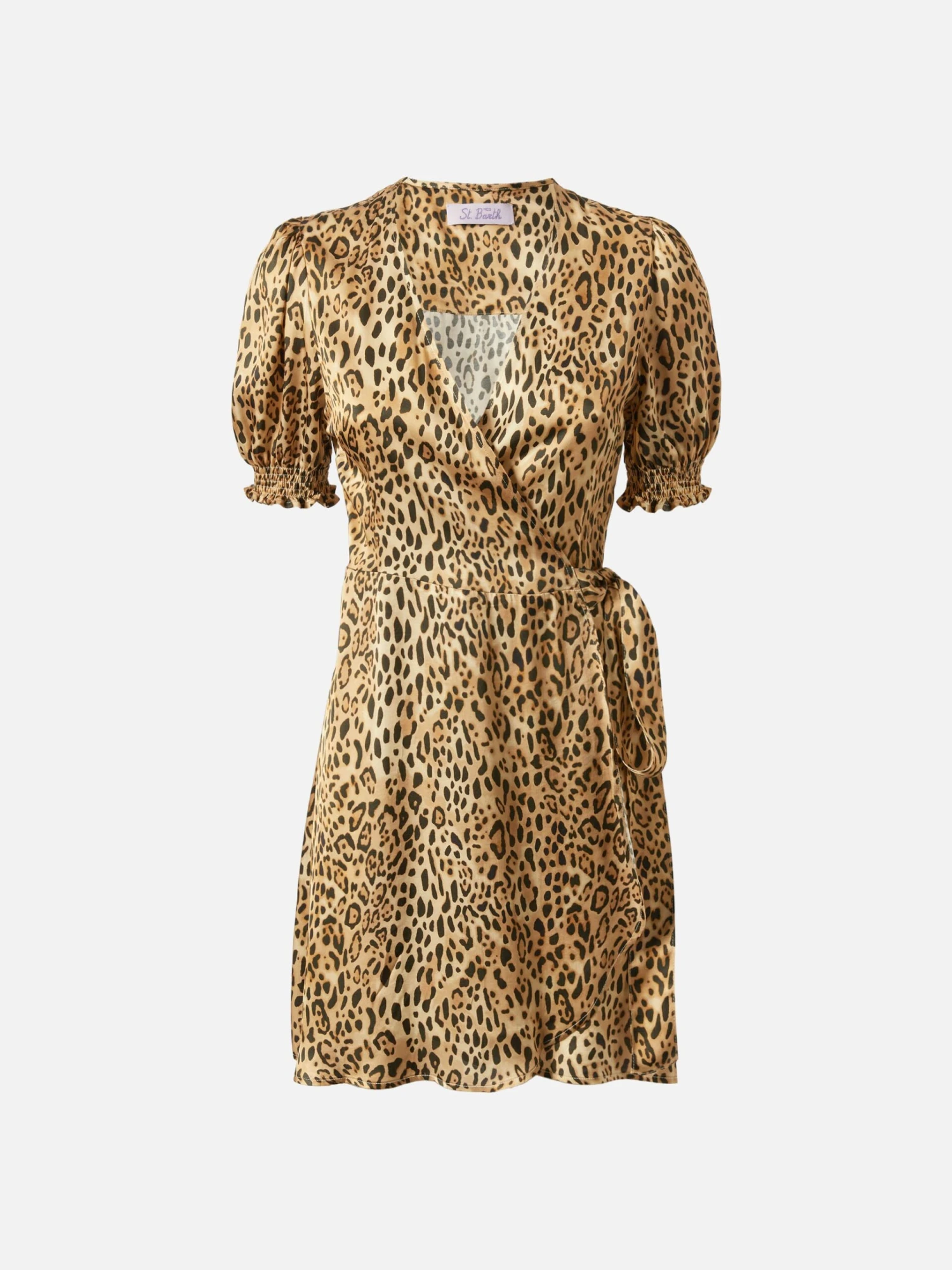 MC2 Saint Barth Woman Short Dress With Leopard Print 6 MC2 Saint Barth Woman Short Dress With Leopard Print - Image 4