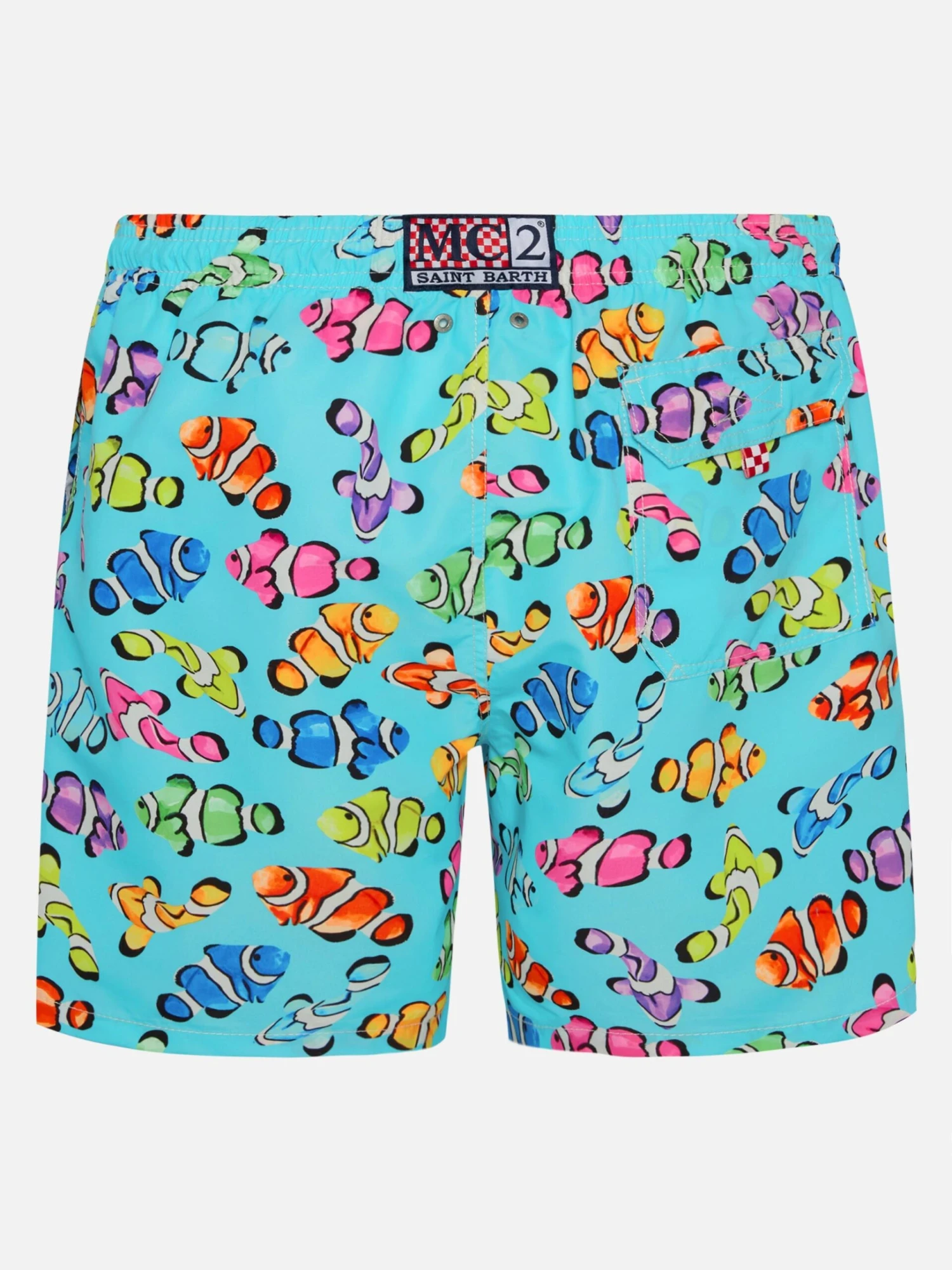 MC2 Saint Barth Man Classic Swim Shorts With Multicolor Clownfish Print 4 MC2 Saint Barth Man Classic Swim Shorts With Multicolor Clownfish Print - Image 2