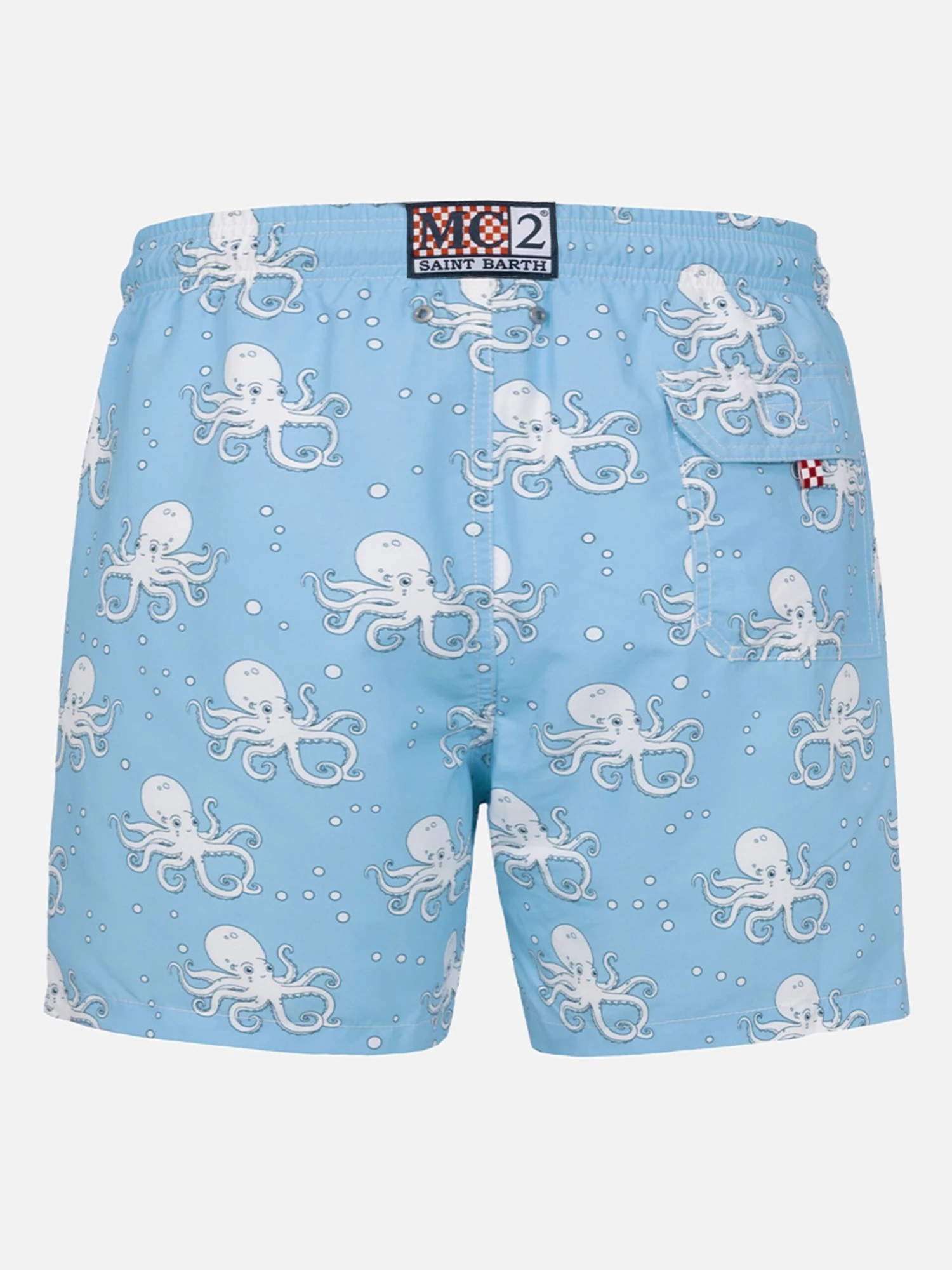 MC2 Saint Barth Man Mid-length Gustavia Swim-shorts With Octopus Print 4 MC2 Saint Barth Man Mid-length Gustavia Swim-shorts With Octopus Print - Image 2