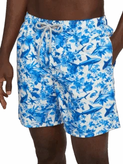 MC2 Saint Barth Mid-length Gustavia Swim-shorts With Shark Print | AI CO-CREATED DESIGN BY RICKDICK - POWERED BY RED-EYE 11 MC2 Saint Barth Mid-length Gustavia Swim-shorts With Shark Print | AI CO-CREATED DESIGN BY RICKDICK - POWERED BY RED-EYE -MC2 Saint Barth Shop UID GUS000101024H MAN SWIMSHORT WHITE TOILEDEJOUY AIBYRICKDICK 2