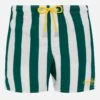 MC2 Saint Barth Mid-length Striped Gustavia Swim-shorts With St. Barth Embroidery -MC2 Saint Barth Shop UID GUS000101946H MAN SWIMSHORT WHITE 01