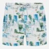 MC2 Saint Barth Mid-length Gustavia Swim-shorts With Greek House Print | AI CO-CREATED DESIGN BY RICKDICK - POWERED BY RED-EYE -MC2 Saint Barth Shop UID GUS000102732H MAN SWIMSHORT WHITE AIBYRICKDICK 20250301143500 01