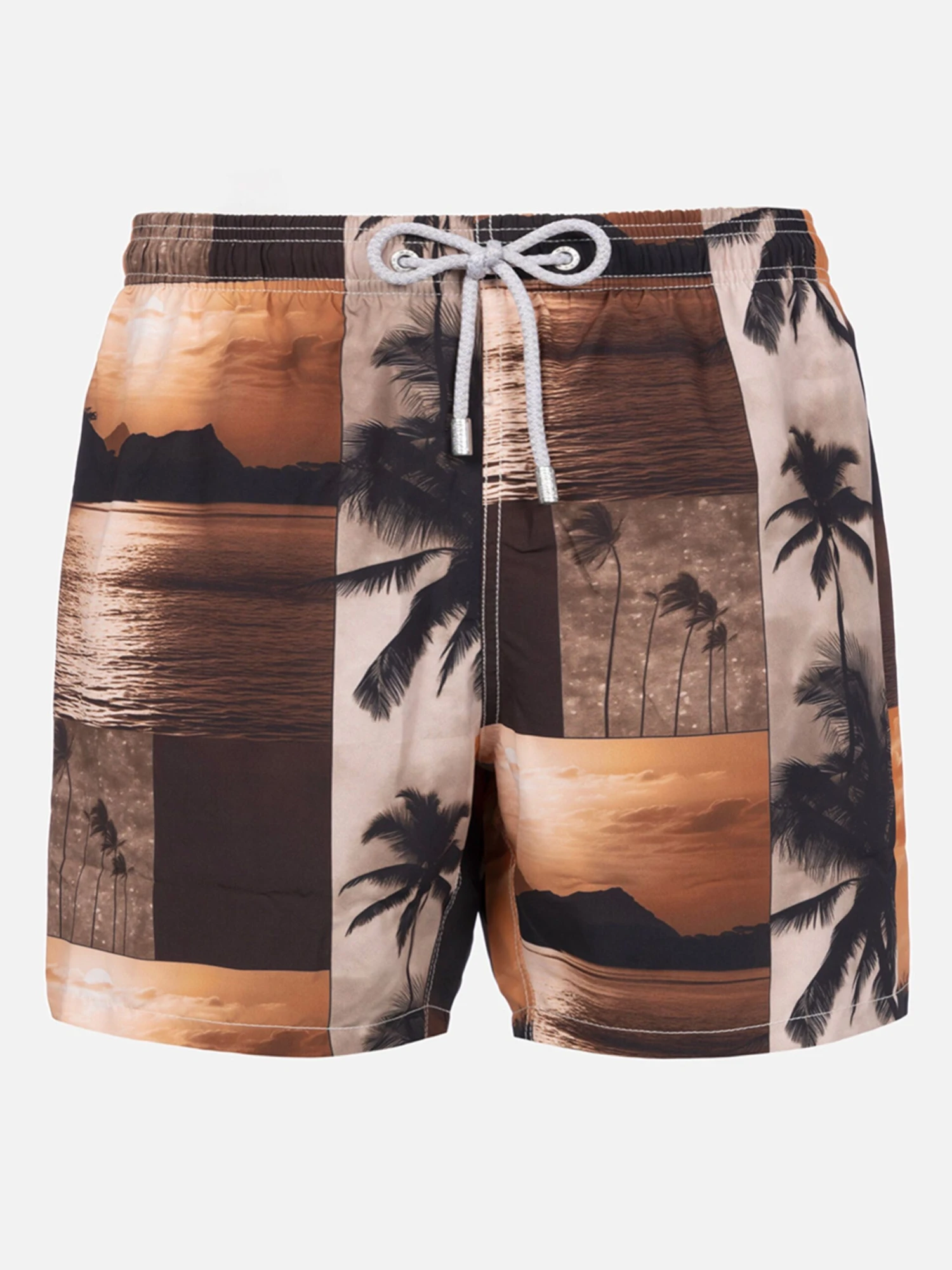 MC2 Saint Barth Man Mid-length Gustavia Swim-shorts With Photo Sunset Print|AI CO-CREATED DESIGN BY RICKDICK - POWERED BY RED-EYE 3 MC2 Saint Barth Man Mid-length Gustavia Swim-shorts With Photo Sunset Print|AI CO-CREATED DESIGN BY RICKDICK - POWERED BY RED-EYE