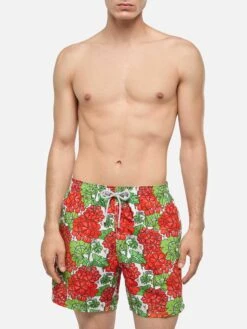 MC2 Saint Barth Mid-length Gustavia Swim-shorts With Flower Print | ALESSANDRO ENRIQUEZ SPECIAL EDITION 10 MC2 Saint Barth Mid-length Gustavia Swim-shorts With Flower Print | ALESSANDRO ENRIQUEZ SPECIAL EDITION -MC2 Saint Barth Shop UID GUS000105368H MAN SWIMSHORT WHITE CHARACTERS ALESSANDROENRIQUEZ 1