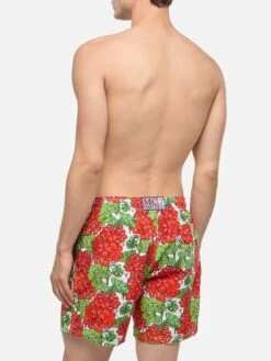 MC2 Saint Barth Mid-length Gustavia Swim-shorts With Flower Print | ALESSANDRO ENRIQUEZ SPECIAL EDITION 12 MC2 Saint Barth Mid-length Gustavia Swim-shorts With Flower Print | ALESSANDRO ENRIQUEZ SPECIAL EDITION -MC2 Saint Barth Shop UID GUS000105368H MAN SWIMSHORT WHITE CHARACTERS ALESSANDROENRIQUEZ 3
