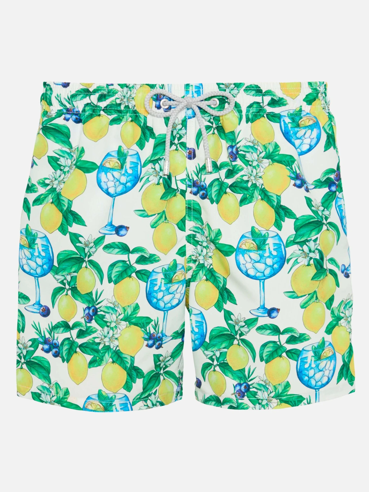 MC2 Saint Barth Mid-length Gustavia Swim-shorts With Gin And Lemons Print 3 MC2 Saint Barth Mid-length Gustavia Swim-shorts With Gin And Lemons Print