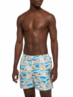 MC2 Saint Barth Mid-length Gustavia Swim-shorts With Mykonos Postcard Print | AI CO-CREATED DESIGN BY RICKDICK - POWERED BY RED-EYE -MC2 Saint Barth Shop UID GUS000105537H MAN SWIMSHORT WHITE POSTCARDPLACES AIBYRICKDICK 20250507113505 1