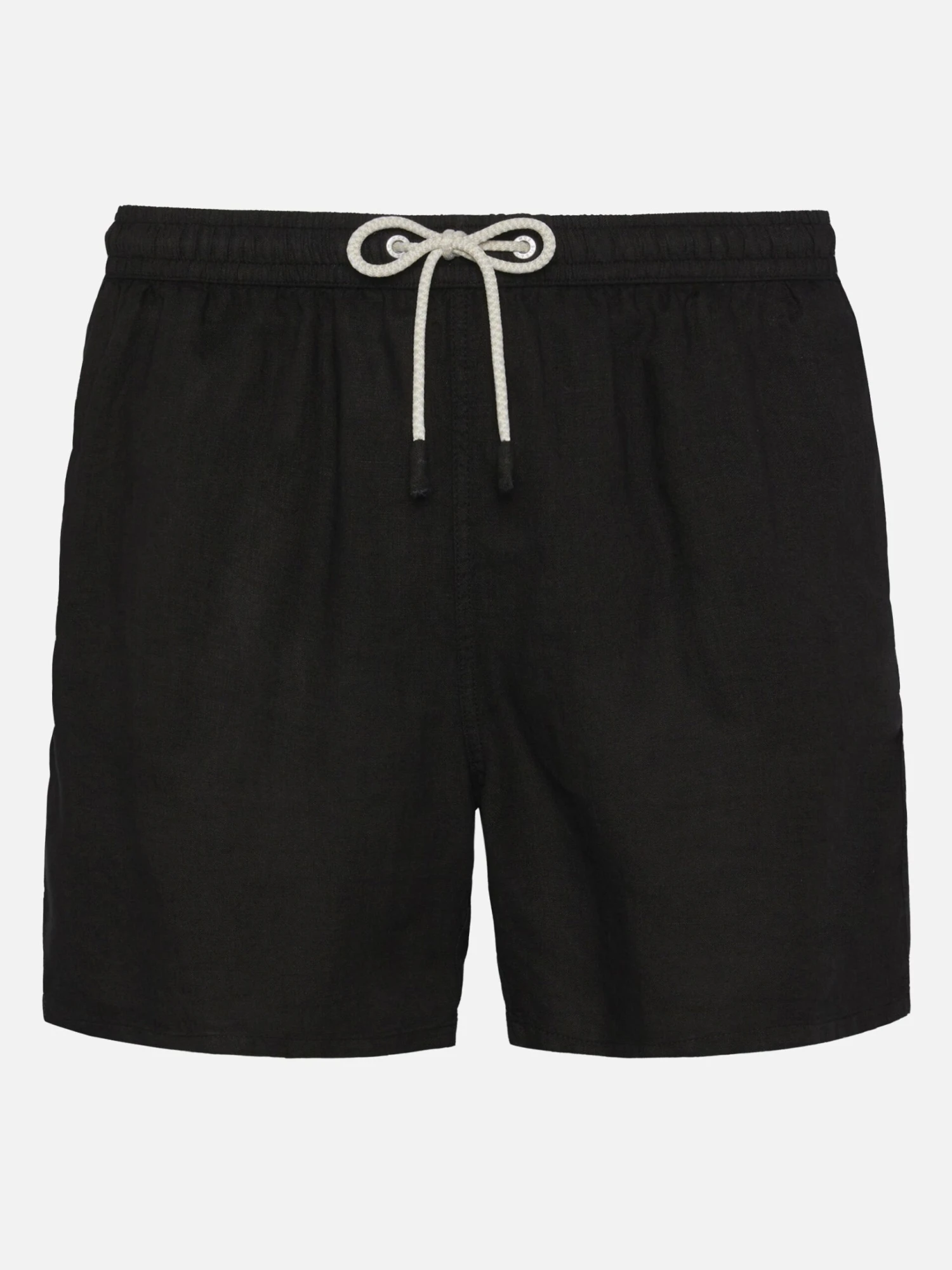 MC2 Saint Barth Mid-length Black Linen Swim-shorts Gustavia 3 MC2 Saint Barth Mid-length Black Linen Swim-shorts Gustavia