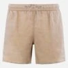 MC2 Saint Barth Mid-length Beige Linen Swim-shorts Gustavia