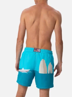 MC2 Saint Barth Man Mid-length Gustavia Swim-shorts With Capri Placed Print 11 MC2 Saint Barth Man Mid-length Gustavia Swim-shorts With Capri Placed Print -MC2 Saint Barth Shop UID GUS000900871F MAN SWIMSHORT GREEN 02