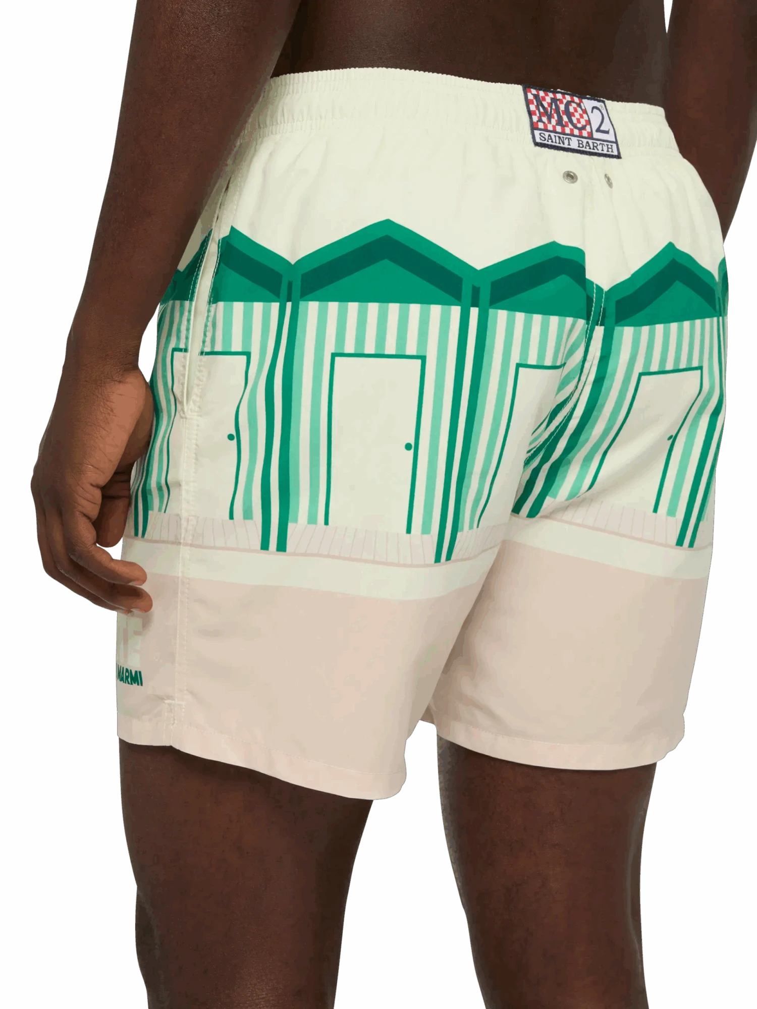 MC2 Saint Barth Mid-length Gustavia Swim-shorts With Forte Dei Marmi Postcard Placed Print 8 MC2 Saint Barth Mid-length Gustavia Swim-shorts With Forte Dei Marmi Postcard Placed Print - Image 6