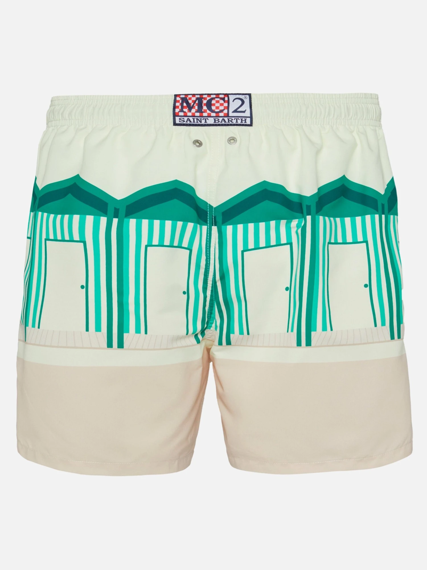 MC2 Saint Barth Mid-length Gustavia Swim-shorts With Forte Dei Marmi Postcard Placed Print 4 MC2 Saint Barth Mid-length Gustavia Swim-shorts With Forte Dei Marmi Postcard Placed Print - Image 2