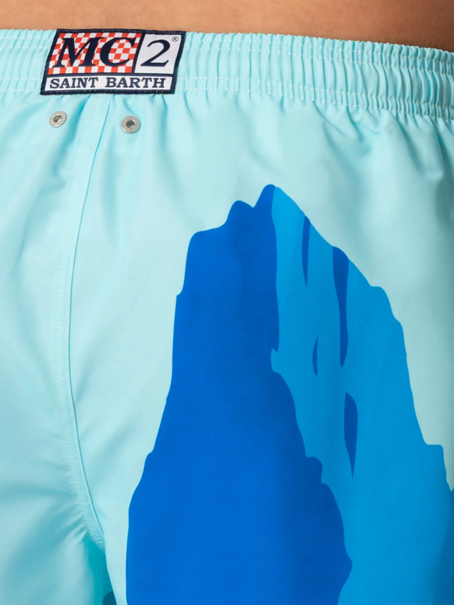 MC2 Saint Barth Mid-length Gustavia Swim-shorts With Ibiza Postcard Placed Print 8 MC2 Saint Barth Mid-length Gustavia Swim-shorts With Ibiza Postcard Placed Print - Image 6