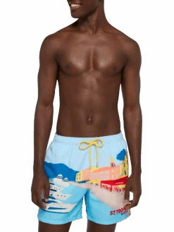 MC2 Saint Barth Mid-length Gustavia Swim-shorts With St. Tropez Postcard Placed Print 10 MC2 Saint Barth Mid-length Gustavia Swim-shorts With St. Tropez Postcard Placed Print -MC2 Saint Barth Shop UID GUS000902664H MAN SWIMSHORT BLUE POSTCARDPLACES 0 20250507103510 1