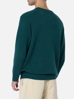 MC2 Saint Barth Man Green Sweater Heron With Basset Hound Print 8 MC2 Saint Barth Man Green Sweater Heron With Basset Hound Print -MC2 Saint Barth Shop UID HER000100311G MAN KNITWEAR GREEN 20240903133402 3