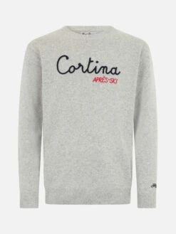 MC2 Saint Barth Man Gray Sweater Heron With Cortina Apres Ski Embroidery 9 MC2 Saint Barth Man Gray Sweater Heron With Cortina Apres Ski Embroidery -MC2 Saint Barth Shop UID HER000102631G MAN KNITWEAR GREY 20240905103500 1