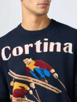MC2 Saint Barth Man Blue Sweater Heron With Cortina Ski Postcard Jacquard 8 MC2 Saint Barth Man Blue Sweater Heron With Cortina Ski Postcard Jacquard -MC2 Saint Barth Shop UID HER001102903G MAN KNITWEAR BLUE 20240930173500 3
